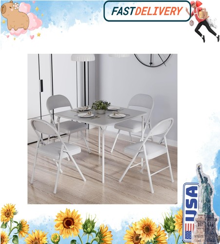 Portable folding card table - folding,