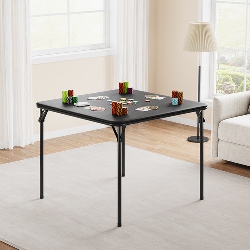 Square folding card - card, table